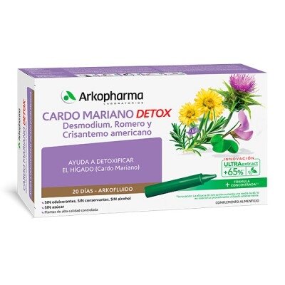 ARKOFLUIDO CARDO MARIANO 20 VIALES 15ML