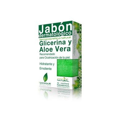 SANASUR JABO GLICERINA Y ALOE VERA 100 G