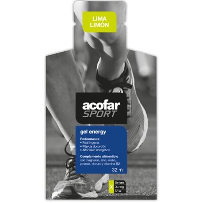 ACOFARSPORT ENERGY GEL LIMA-LIMON 24 U