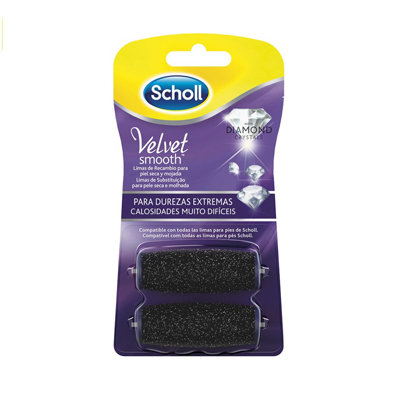 SCHOLL VELVET SMOOTH REFILL DUREZ EXTREM