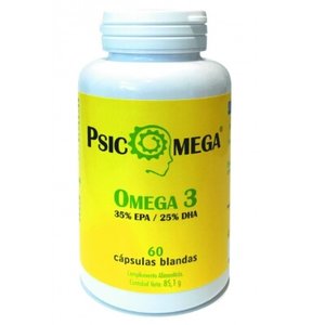 PSICOMEGA OMEGA 3 60 CAPS YNSADIET