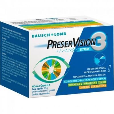 PRESERVISION 3 STICK 30 SOBRES