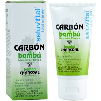 SALUVITAL MASCARILLA CARBON DE BAMBU 50