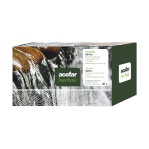 ACOFARHERBAL INFUSION DETOX 20 BOLS 30G