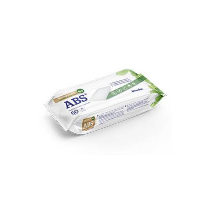 ABS TOALLITAS HUMEDAS 28 X 31 CM 60 UDES