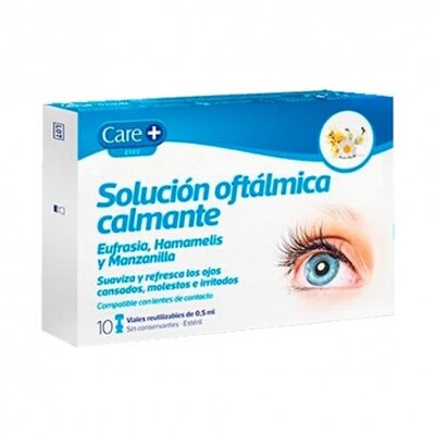 CARE+ SOLUC CALM OJO IRRIT 10VIAL 0,5 ML