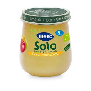 HERO BABY SOLO PERA Y MANZANA 120 GR