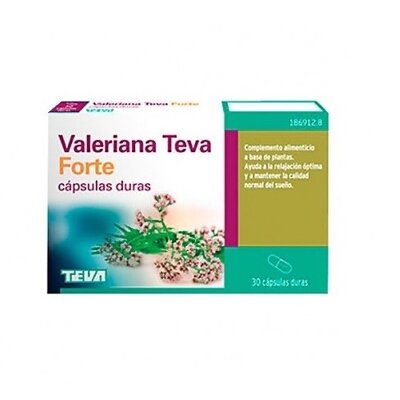VALERIANA TEVA FORTE 450MG 30CAPS DURAS