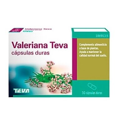 VALERIANA TEVA 200MG 30 CAPS DURAS