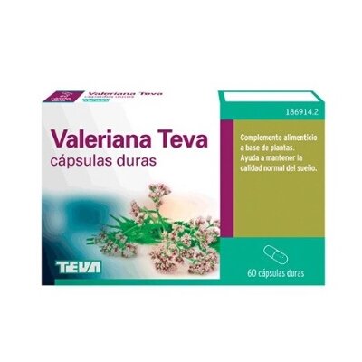 VALERIANA TEVA 200MG 60 CAPS DURAS