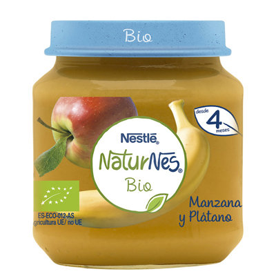 NESTLE NATURNES BIO MANZANA PLATANO 120G