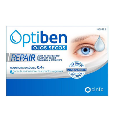 OPTIBEN OJOS SECOS REPAIR 20 MONODOSIS