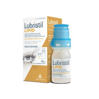 LUBRISTIL LIPID SOLU OFTALMICA HUM 10 ML