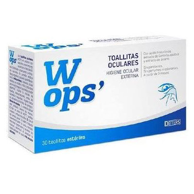 WOPS TOALLITAS OCULARES 30 UD