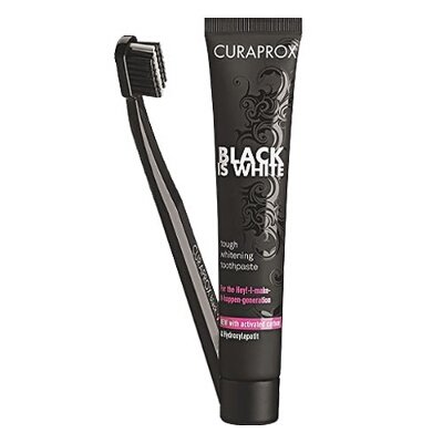 BLACK IS WHITE DENTIFRICO SET 90 ML+CEP