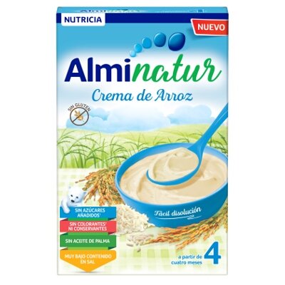 ALMINATUR CREMA DE ARROZ 250 GR