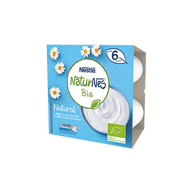 NESTLE NATURNES BIO YOGUR NATURAL 4X90G