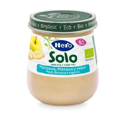 HERO BABY SOLO MANZ PLAT Y YOGUR 120 G