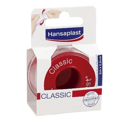 HANSAPLAST MED CLAS ESPARADRAPO 5MX2,5CM