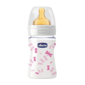 BIBERON CHICCO WB VIDREO ROSA FR 0M 150