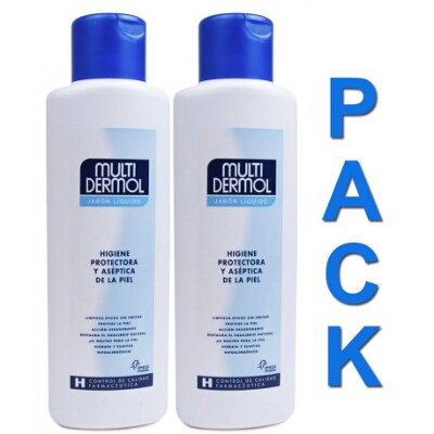 MULTIDERMOL GEL LIQUIDO 750 ML 2 UD 50%
