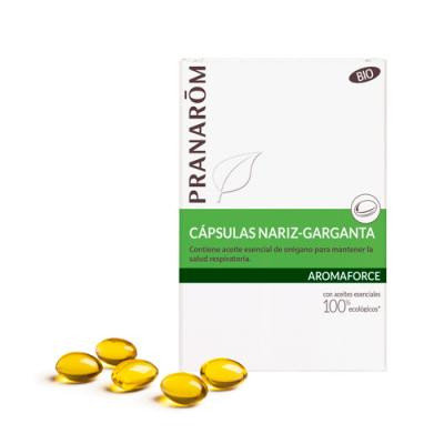 AROMAFORCE NARIZ-GARGANTA 30CAP