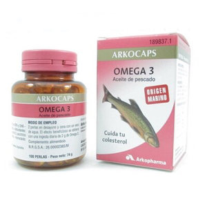 ARKOCAPS OMEGA 3 ACEITE PESCADO 100 CAPS