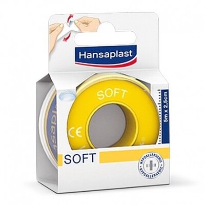 HANSAPLAST MEDI SOFT ESPARADRAPO 5MX2,5C