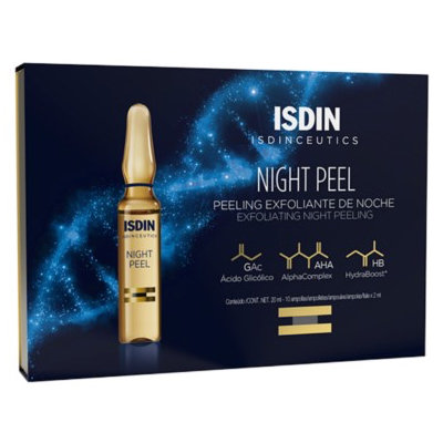 ISDINCEUTICS NIGHT PEEL 30 AMPOLLAS 2 ML