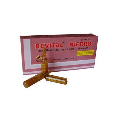 REVITAL HIERRO 20 AMPOLLAS 10 CC