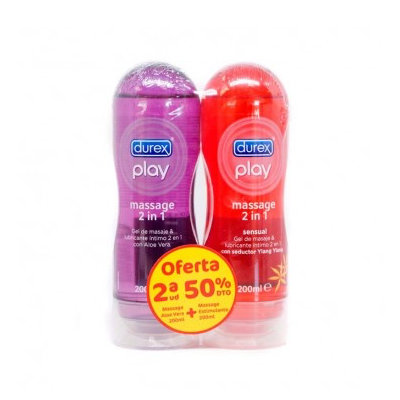 DUREX DUPLO MASSAGE 2DA UD 50% DCTO