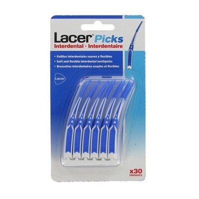 LACER PICKS INTERDENTAL 30 UDS