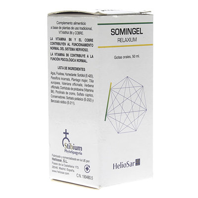 SOMINGEL RELAXIUM 50 ML GOT HELIOSAR