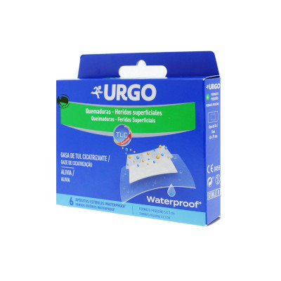 URGO QUEMADURAS WATERPROOF 5X7CM 6APOS