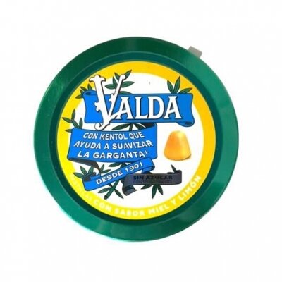 PASTILLAS VALDA MIEL LIMON S/AZUCAR 50GR