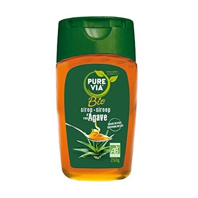 PURE VIA SIROPE AGAVE ORGANICO 180 ML