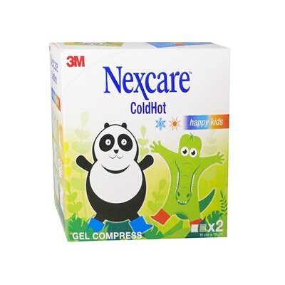 3M NEXCARE COLDHOT HAPPYKIDS 11X12CM 2UD