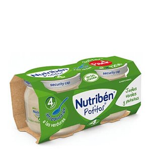NUTRIBEN JUDIAS VERDES Y PATATAS 2X120G