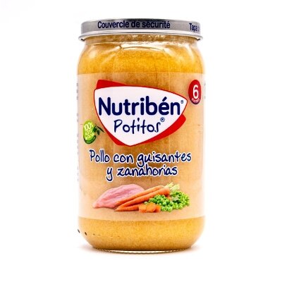 NUTRIBEN POLLO GUISANTE ZANAHOR 235 G