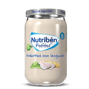 NUTRIBEN VERDURITAS CON LENGUADO 235G