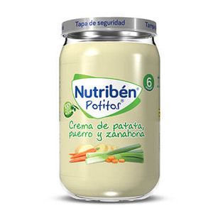 NUTRIBEN CREMA PATATA PUERRO ZANAH 235G