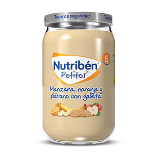 NUTRIBEN MANZN NARANJ PLTN Y GALLET 235G