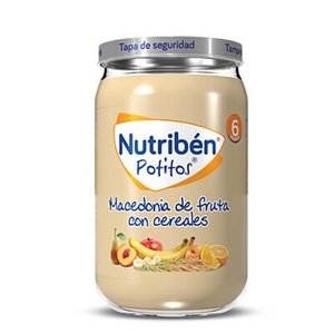 NUTRIBEN POT MACEDONIA CON CEREALES 235G