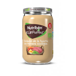 NUTRIBEN ECOPOT VERDUR TERNERA ECO 235G