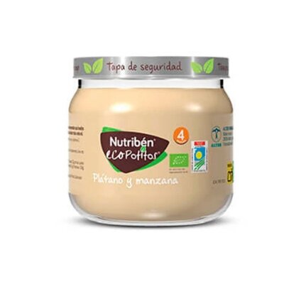 NUTRIBEN ECO INIC FRUTA-PLTN MANZN 120G