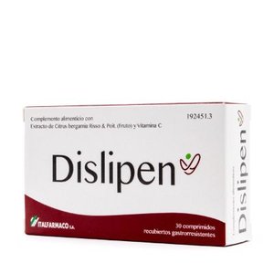 DISLIPEN 30 COMPR REC GASTRORRESISTENTES