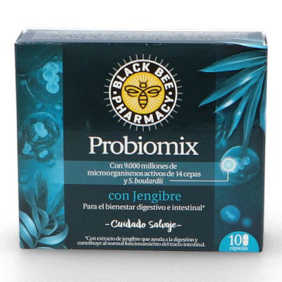 BLACK BEE PROBIOMIX JENGIBRE 10 CAPSULAS