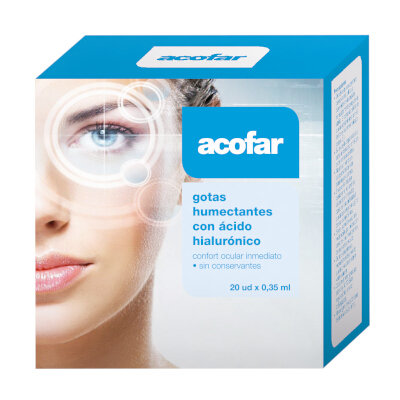 ACOFAR GOTAS HUMECTANTES AH MONODOS 20U