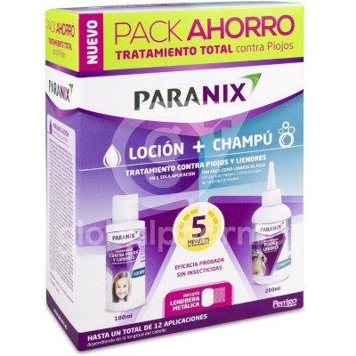PARANIX PACK LOCION + CHAMPU