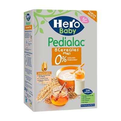 PEDIALAC PAPIL 8 CER MIEL-HERO BABY 340G